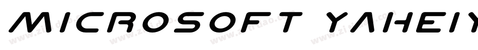 Microsoft YaHeiYaHei字体转换